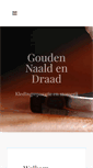 Mobile Screenshot of goudennaaldendraad.nl